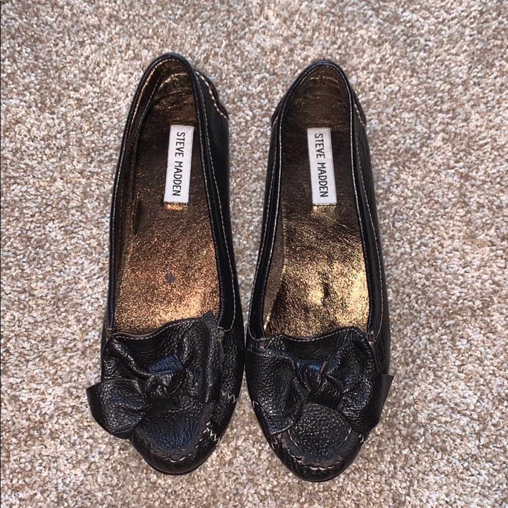 Steve Madden leather flats